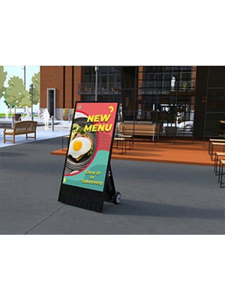 43" Outdoor Digital Android Battery A-Board