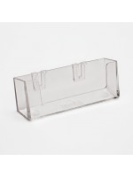 A POCKET CLIP-ON LANDSCAPE BUSINESS CARD HOLDER