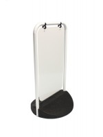 Eco-Swinger pavement sign - (White frame)