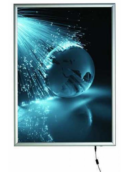 'extra thin' illuminated snapframe 30insx40ins