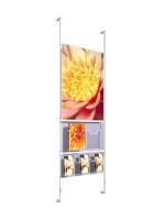 Wall Mounted poster and leaflet system