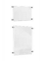 Wall Mounted A1 Portrait Acrylic Poster Display