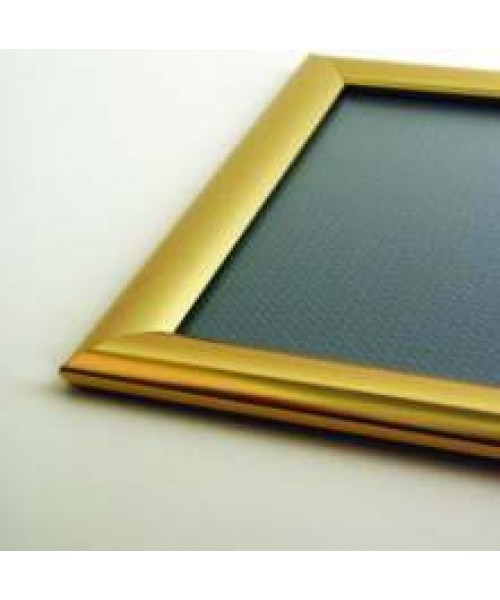 Polished Gold 25mm Snapframe (5)