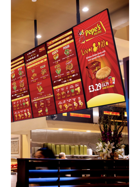 32" Network Digital Menuboard 