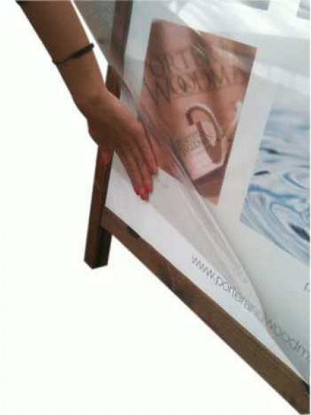 A Easy Change A2 Poster Holder A-Board Chalkboard